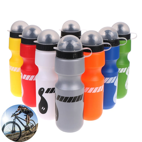 750ml Portable Mountain Bike Bicycle Water Bottle Essential Outdoor Sports Drink Jug Bike Water Bottle Leak-proof Cup 8 colors
